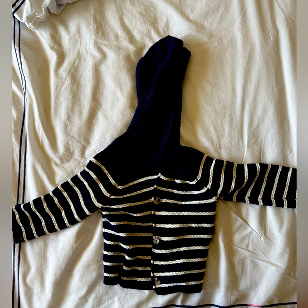 Old Navy Navy Blue Knit Cardigan